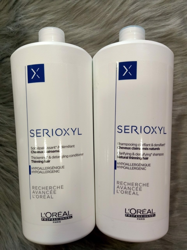 CẶP GỘI XÃ SERIOXYL L'OREAL CHĂM SÓC TÓC MẢNH, GIẢM SƠ RỐI & LÀM DÀY TÓC 1000ML 3 CẶP GỘI XÃ SERIOXYL L'OREAL CHĂM SÓC TÓC MẢNH, GIẢM SƠ RỐI & LÀM DÀY TÓC 1000ML - Ảnh 3