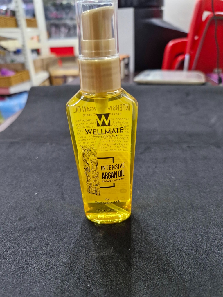 Tinh Dầu Wellmate Argan Dưỡng Tóc Hư Tổn – Mềm Mượt, Bóng Khỏe, Không Gây Bết- Dung tích 60ml 4 Tinh Dầu Wellmate Argan Dưỡng Tóc Hư Tổn – Mềm Mượt, Bóng Khỏe, Không Gây Bết- Dung tích 60ml - Ảnh 4