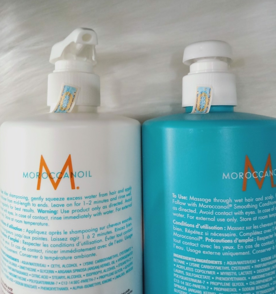 CẶP GỘI XẢ SUÔN MƯỢT MOROCCANOIL SMOOTH 1000ML*2 4 CẶP GỘI XẢ SUÔN MƯỢT MOROCCANOIL SMOOTH 1000ML*2 - Ảnh 4