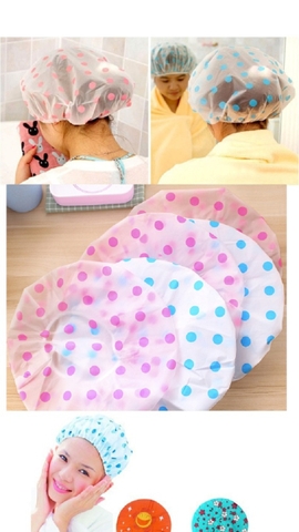 Mũ nilon dùng hấp dầu hoặc tắm
