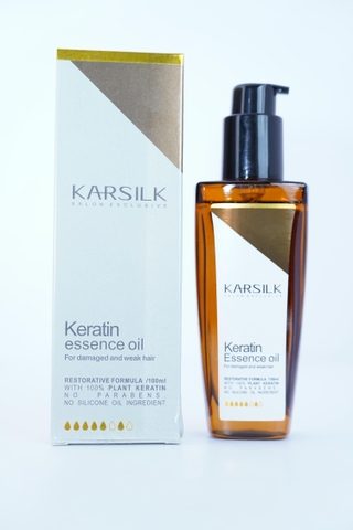 Tinh dầu dưỡng tóc Keratin Karsilk dung tích 100ml