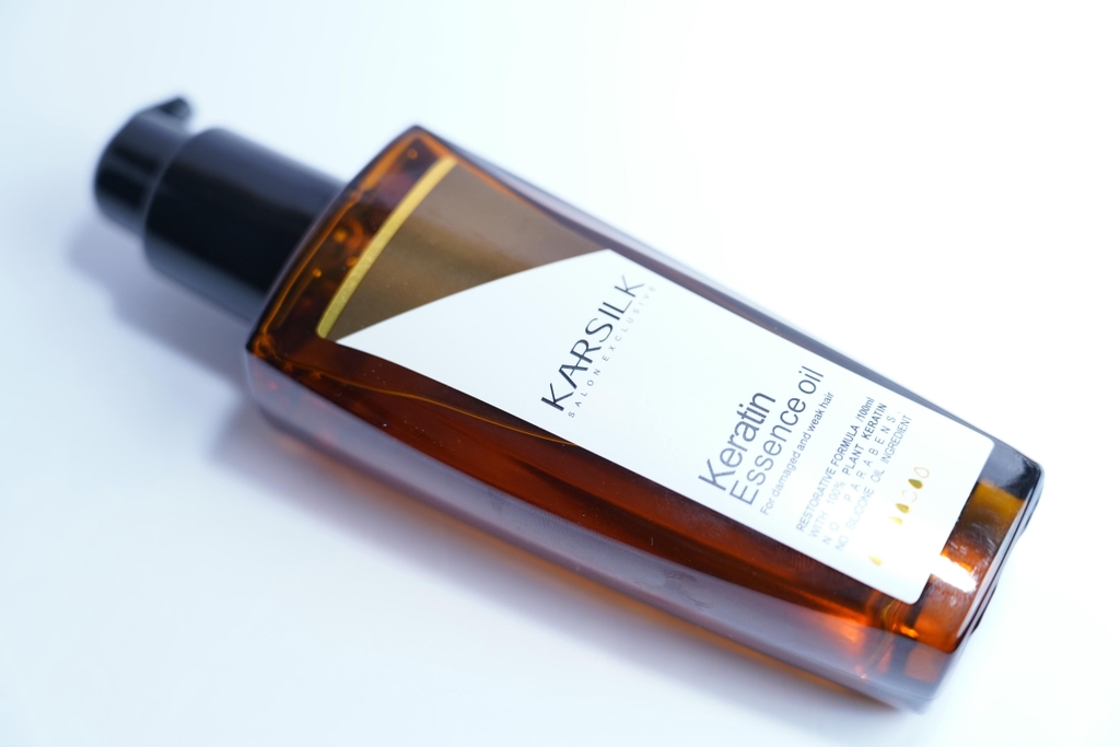 Tinh dầu dưỡng tóc Keratin Karsilk dung tích 100ml 4 Tinh dầu dưỡng tóc Keratin Karsilk dung tích 100ml - Ảnh 4