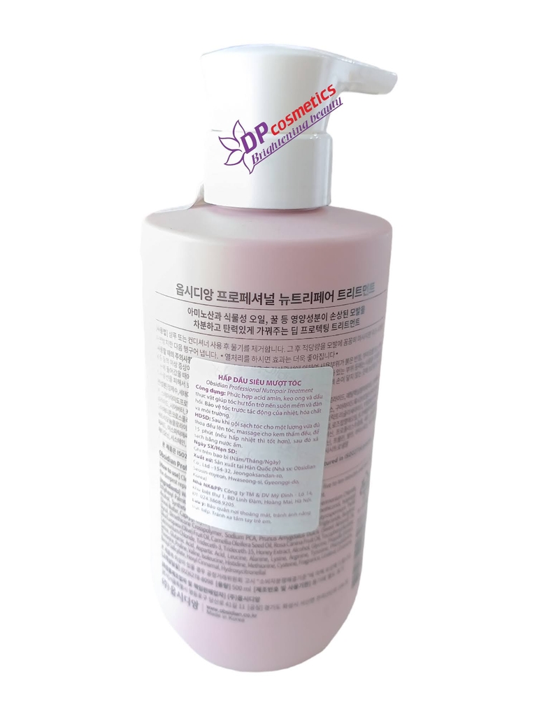 Kem dấp dầu Obsidian Nutripair 500ml 4 Kem dấp dầu Obsidian Nutripair 500ml - Ảnh 4