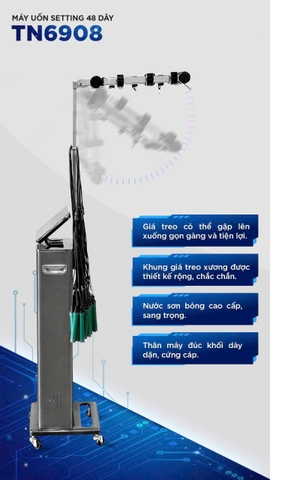 Máy uốn tóc setting TN6908 - 48 Trục