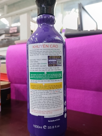 KERATIN PHỤC HỒI TÓC NANO TÍM 1000ML