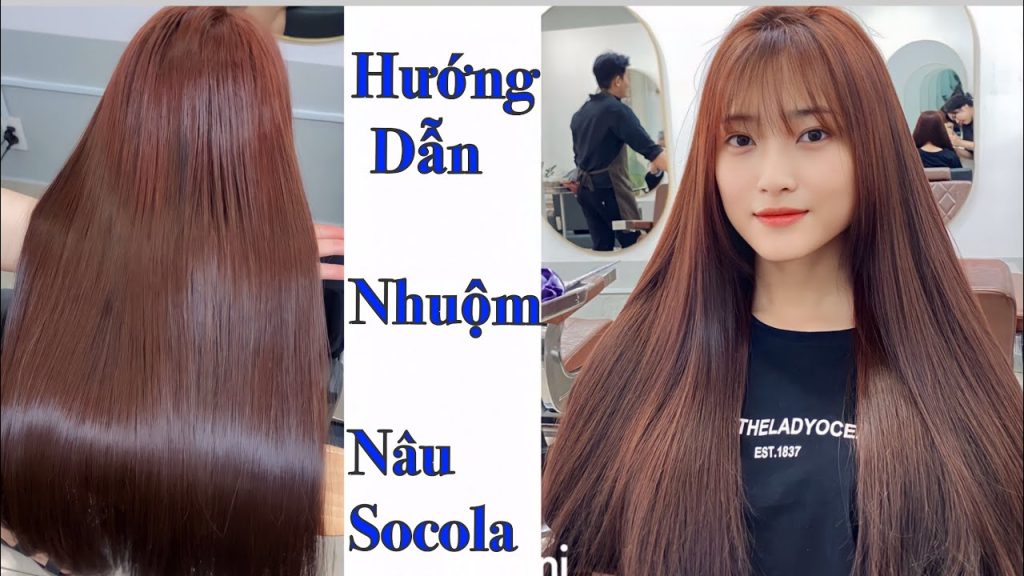 Bật mí công thức nhuộm nâu socola lên màu siêu đẹp 11 cong thuc nhuom nau socola 2882